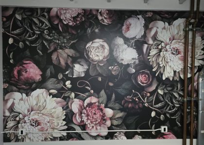 rina Maksimova Sacramento Wallpaper installation 02.04.25